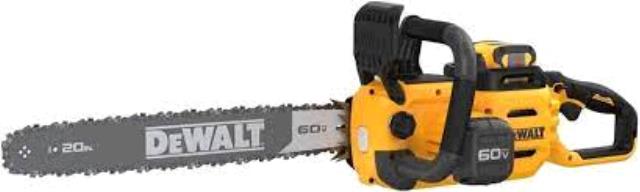 Rental store for DEWALT CHAINSAW, 60V, 20 , KIT, W CASE in Elk City OK