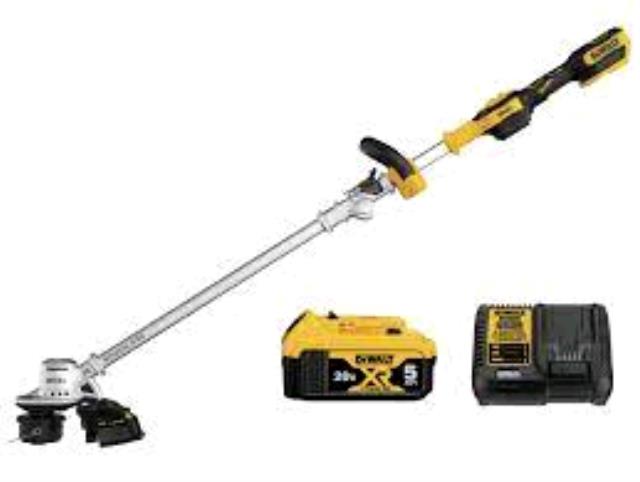Rental store for DEWALT TRIMMER, FOLDING SHAFT, 20 V, KIT in Elk City OK